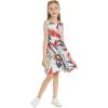 imageMatchable Family Hawaiian Luau Men Women Girl Boy Clothes in Garden at DawnGirl Fit and Flare