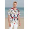 imageMatchable Family Hawaiian Luau Men Women Girl Boy Clothes in Garden at DawnMen Short Sleeve