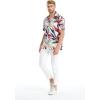 imageMatchable Family Hawaiian Luau Men Women Girl Boy Clothes in Garden at DawnMen Short Sleeve