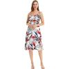 imageMatchable Family Hawaiian Luau Men Women Girl Boy Clothes in Garden at DawnWomen Mermaid Dress