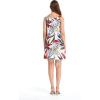 imageMatchable Family Hawaiian Luau Men Women Girl Boy Clothes in Garden at DawnWomen Round Neck Shift Dress