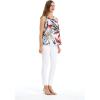imageMatchable Family Hawaiian Luau Men Women Girl Boy Clothes in Garden at DawnWomen Tank Top