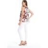 imageMatchable Family Hawaiian Luau Men Women Girl Boy Clothes in Garden at DawnWomen Tank Top