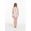 imageMatchable Family Hawaiian Luau Men Women Girl Boy Clothes in Pink Hibiscus Vine WhiteGirl Romper