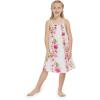 imageMatchable Family Hawaiian Luau Men Women Girl Boy Clothes in Pink Hibiscus Vine WhiteGirl Shift