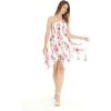 imageMatchable Family Hawaiian Luau Men Women Girl Boy Clothes in Pink Hibiscus Vine WhiteWomen Fairy