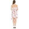 imageMatchable Family Hawaiian Luau Men Women Girl Boy Clothes in Pink Hibiscus Vine WhiteWomen Fairy