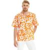Vintage Classic Hibiscus  Orange