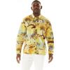 Vintage Classic Hibiscus  Yellow