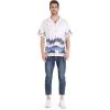 imageHawaii Hangover Mens Hawaiian Shirt Aloha Shirt Diamondhead Palms Beach in NavyDiamondhead Palms Beach in White