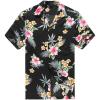 imageHawaii Hangover Mens Hawaiian Shirt Aloha Shirt Hibiscus BlueHibiscus Black