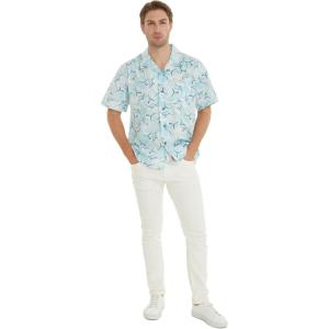 imageHawaii Hangover Hawaiian Shirt Aloha Shirt in Marlin BlueMarlin Blue