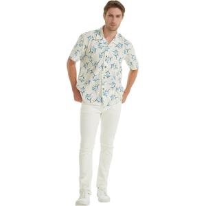 imageHawaii Hangover Hawaiian Shirt Aloha Shirt in Marlin BlueMarlin Yellow