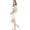imageGirl Hawaiian Ruffle Top Jumpsuit Romper in Day Dream BloomSandy Beach Beige