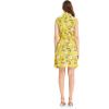 imageHawaii Hangover Womens Shirt Dress in Simply Blue LeafGarden Poppy Yellow