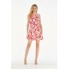 imageHawaii Hangover Womens Tank Fit Dress in Classic HibiscusVintage Classic Hibiscus  Red