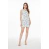 imageHawaii Hangover Womens Tank Fitted Dress in Marlin BlueMarlin Yellow