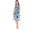 imageWomens Hawaiian Tank Elastic Luau Dress in Pacific PalmPacific Palm Navy