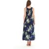 imageMatchable Couple Hawaiian Luau Shirt or Maxi Tank Dress in Pineapple Garden BlackMen Pineapple Garden Navy