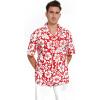 imageCouple Matching Hawaiian Luau Cruise Christmas Outfit Shirt Dress Flamingo in LoveClassic Vintage Red