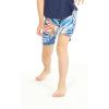 imageGirls Hawaiian Athletic Sportswear Bike Shorts in Floral PatternsFirebird Blue White