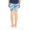 imageGirls Hawaiian Athletic Sportswear Bike Shorts in Floral PatternsFirebird Blue White