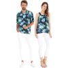 imageMatchable Couple Hawaiian Luau Shirt or Tank Top in Orchid BreezeMen Orchid Breeze Navy