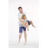 imageFather Son Matching Hawaiian Beach Board Shorts Swimwear Spandex in Classis Hibiscus PrintHonu Turtles in Navy