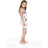 imageGirl Hawaiian Ruffle Top Jumpsuit Romper in Pretty Tropical Hot PinkPretty Tropical White