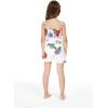 imageGirl Hawaiian Ruffle Top Jumpsuit Romper in Pretty Tropical Hot PinkPretty Tropical White