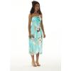imageMatchable Family Hawaiian Luau Men Women Girl Boy Clothes in Pineapple Garden TurquoiseWomen Halter
