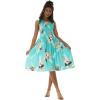 imageMatchable Family Hawaiian Luau Men Women Girl Boy Clothes in Pineapple Garden TurquoiseWomen Tank