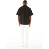 imageMatchable Family Hawaiian Luau Men Women Girl Boy Clothes in Watercolor Orchid in Black TurquoiseMen Short Sleeve Side