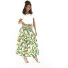 imageWomens Hawaiian Luau Muumuu Flare SkirtBird of Paradise