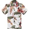 imageBoy Hawaiian Shirt or Cabana Set in Black RafelsiaCream Rafelsia