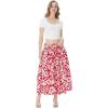 Vintage Hibiscus Red