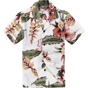 imageBoy Hawaiian Shirt or Cabana Set in Black RafelsiaCream Rafelsia