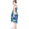 imageGirl Hawaiian Halter Dress in Blue SunsetBlue Sunset