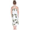 imageGirl Hawaiian Halter Dress in Palm Green LeafPalm Green Leaf