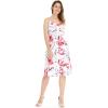 imageHawaii Hangover Womens Hawaiian Mermaid Ruffle Dress in Tropical PrintsMisty Lotus White