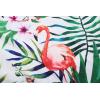 imageHawaii Beach Towel 100 Microfiber Beach Towel in a Bag in Watercolor Flamingo WhiteWatercolor Flamingo White