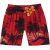 imageBoy Hawaiian Shirt or Cabana Set in Red SunsetRed Sunset