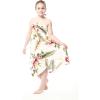 imageGirl Hawaiian Halter Dress in Cream RafelsiaCream Rafelsia