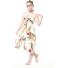 imageGirl Hawaiian Halter Dress in Cream RafelsiaCream Rafelsia