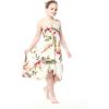 imageGirl Hawaiian Halter Dress in Cream RafelsiaCream Rafelsia