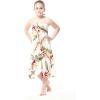 imageGirl Hawaiian Halter Dress in Cream RafelsiaCream Rafelsia