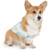 imageHawaiian Matching Pattern Dog Bandana in Orchid Breeze Navy Size SmallBandana in Orchid Breeze White