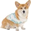 imageHawaiian Matching Pattern Dog Bandana in Orchid Breeze Navy Size SmallBandana in Orchid Breeze White