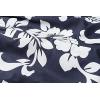 imageHawaii Hangover Mens Swim Trunk in Royal Blue with Side Floral HibiscusAll Over Floral Print in Navy