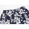 imageHawaii Hangover Mens Swim Trunk in Royal Blue with Side Floral HibiscusAll Over Floral Print in Navy